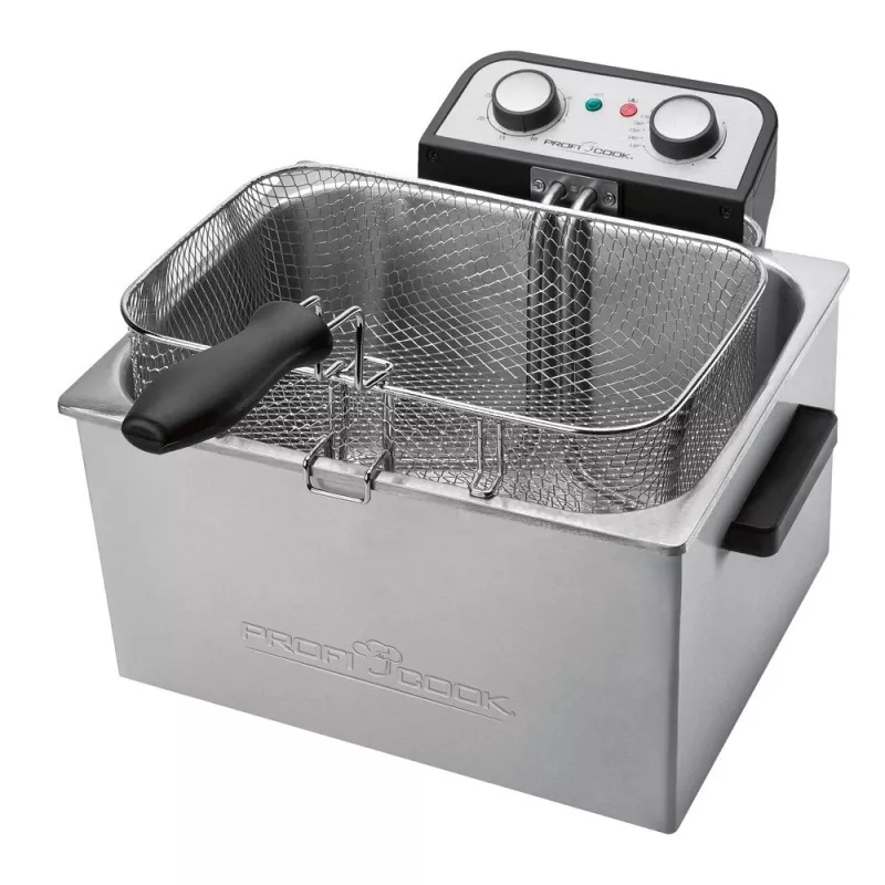 ProfiCook PC-FR 1038 dvojitá voľne stojaca 3000 W strieborná
