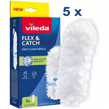 Náhradné diely na prachovku VILEDA Flex&Catch 177664 - 5 náhradných vložiek