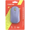 CANYON myš MW-22 2in1 BT/ Wireless levanduľová