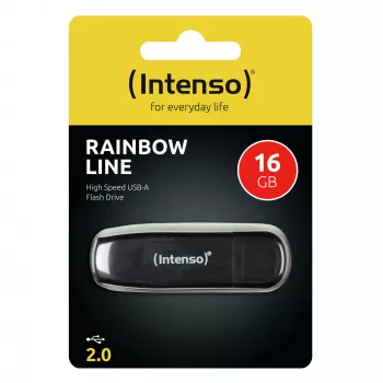 MEMORY DRIVE FLASH USB2 16 GB/ČIERNA 3502470 INTENSO