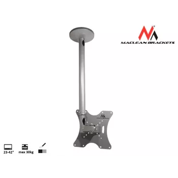 Maclean MC-504A S nastaviteľný stropný držiak 23-42 30kg
