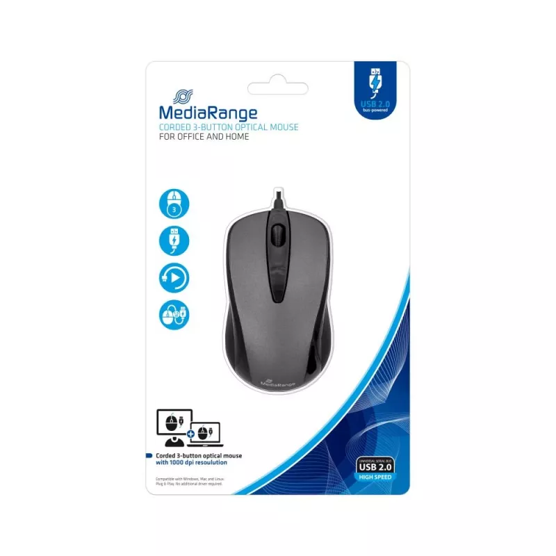 MediaRange MROS201 USB Type-A myš