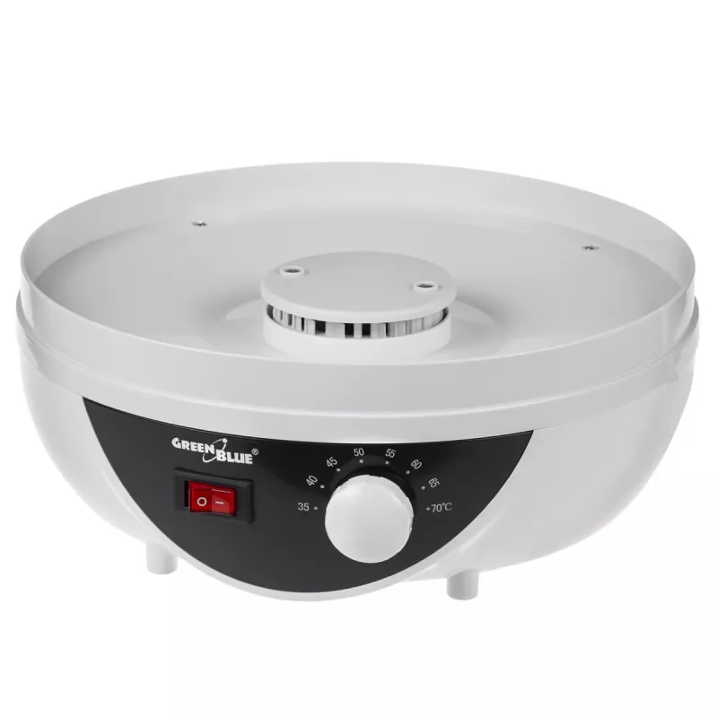 GreenBlue sušička húb, zeleniny a ovocia, výkon 250W, veľmi tichá, 5 sít, GB195