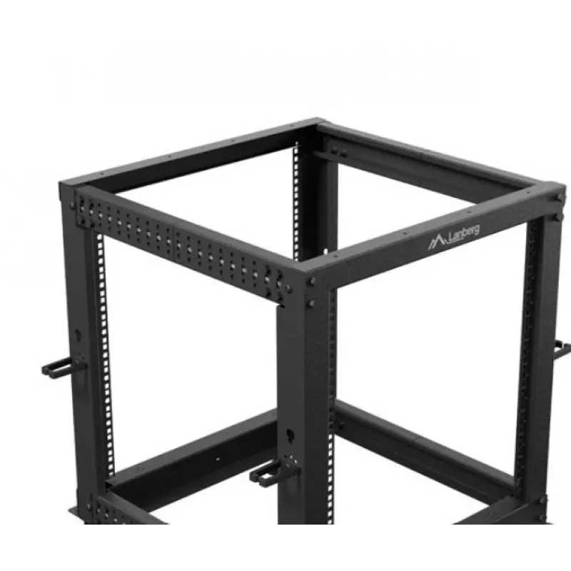 Rack skriňa LANBERG Open Rack OR01-6112-B 12U 600x600 nastaviteľná čierna