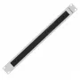 Kefový panel LANBERG AK-1101-S 1U 19 palcov 482,6×44,2×8,5 mm sivý