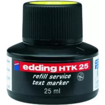 Doplnková atramentová náplň pre markery Edding HTK 25 žltá 25 ml 1 kus