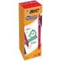 BIC gélové pero Gelocity QUICK DRY červené, balenie 12 ks 494671