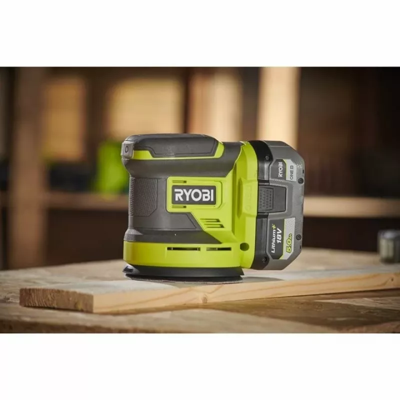 Ryobi RROS18-0 ONE+ 18 V aku excentrická brúska, 125 mm, solo