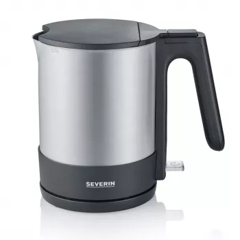 Severin WK 3409 Kanvica na vodu 1,7 l čierna - nehrdzavejúca oceľ 2200 W (WK 3409)