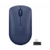 Bezdrôtová optická myš Lenovo 540 RF, pre pravákov aj ľavákov, 2400 DPI, 2,4 GHz USB‑C prijímač, modrá
