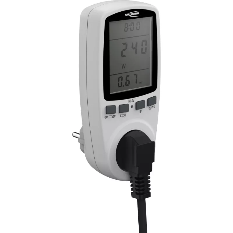 Merač spotreby energie ANSMANN APM2 120-0007 s LCD displejom