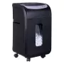 Activejet ASH-2502C skartovač papiera, P-4, 25 listov, 28 l, rezky 4x40 mm, čierny