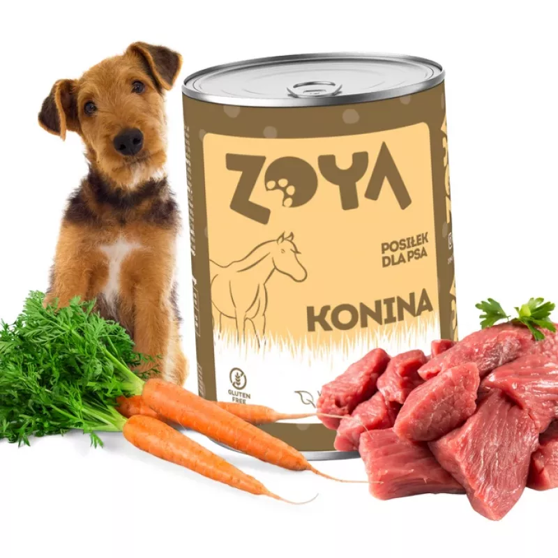 ZOYA kôň - mokré krmivo pre psov - 400g