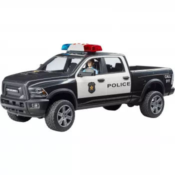 Policajné pickup vozidlo BRUDER RAM 2500 Police 02505 – model v mierke, hračka