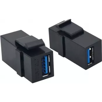 VALUE USB 3.0 Keystone modul, čierny (25.99.8207)