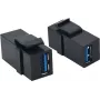 VALUE USB 3.0 Keystone modul, čierny (25.99.8207)