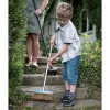 Detská metla Fiskars MyFirst detská metla, modrá, dĺžka 980 mm, plastový rám a rúčka, 1 kus