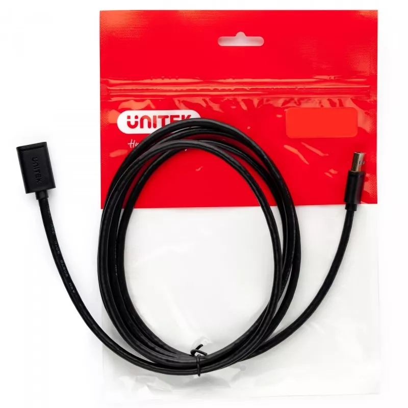 USB kábel UNITEK Y-C447GBK 0,5 m USB 2.0 čierny