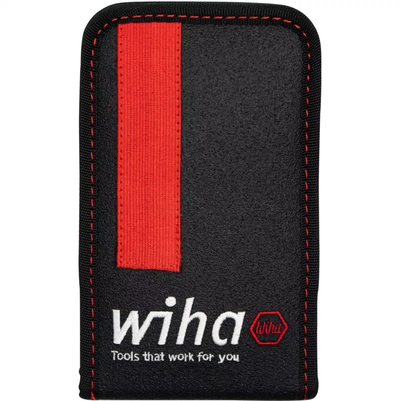 Wiha 44684 sada nástrčných kľúčov a bitov 1/4 palca, 40 kusov, v taštičke na opasok