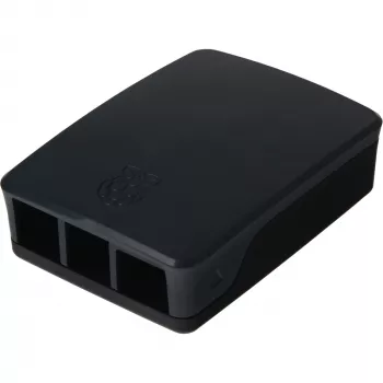 Raspberry puzdro originál pre 4B čierna/sivá (RPI4 CASE BLK/GRY)
