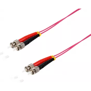 InfiniBand optický kábel ShiverPeaks 77905/4 10 m ST fialový