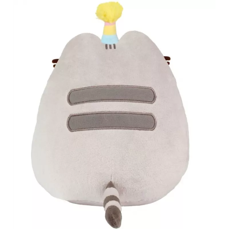 Plüšová hračka Pusheen od Pusheen — 24 cm narodeninová čiapka s tortou plüšová hračka
