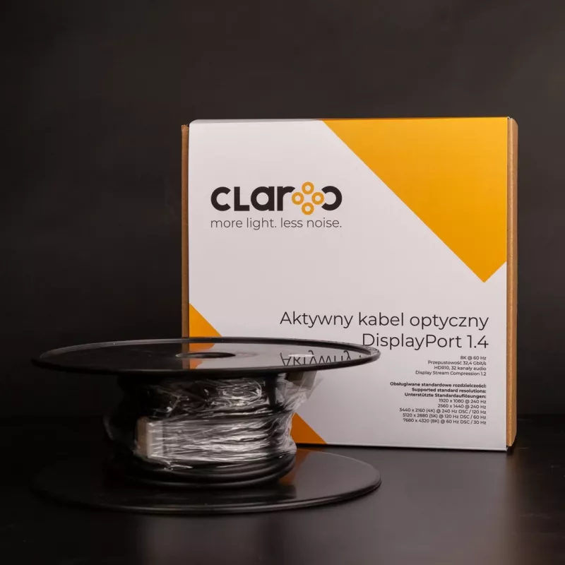 DisplayPort 1.4 kábel Claroc CLAROC-DP-14-30M 30 m 8K