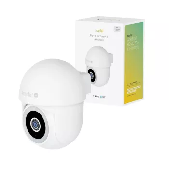 Outdoorová IP kamera Avanca International BV Compact Cam 4K (biela) — kompatibilná s Hombli, model HBPT-0209