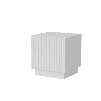 Nočný stolík Cama 2 ks LIVERTI 45x42x47 cm biely MDF/drevotrieska