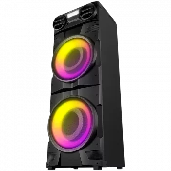 Reproduktor SVEN PS-1900, čierny (1000W, TWS, Bluetooth, FM, USB, LED displej, sieťové napájanie)