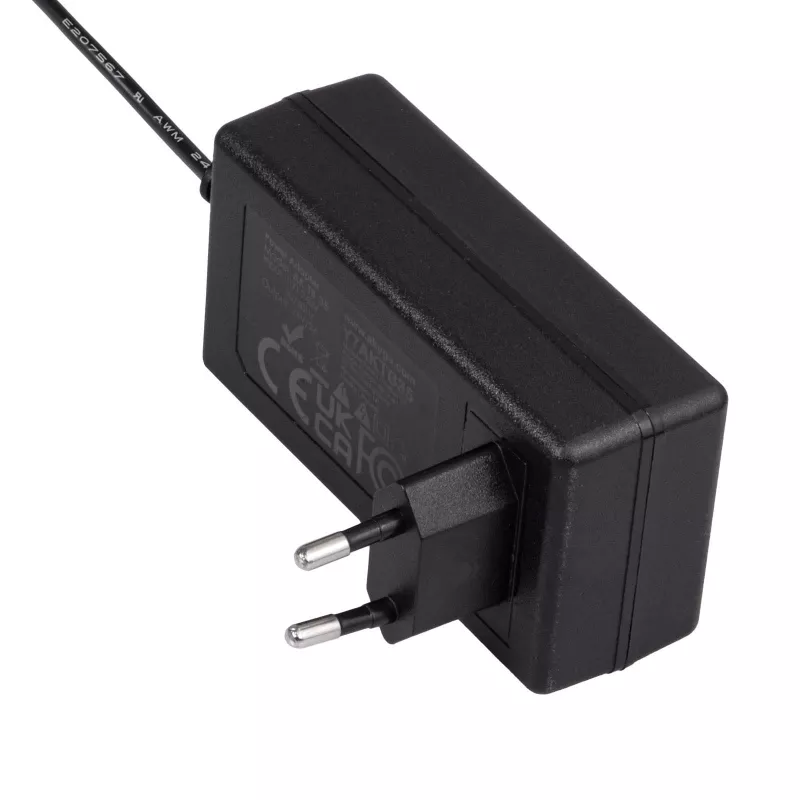 Akyga AK-TB-35 univerzálny napájací zdroj, 24 V, 2 A, 48 W, 5,5 x 2,1 mm, 1 m