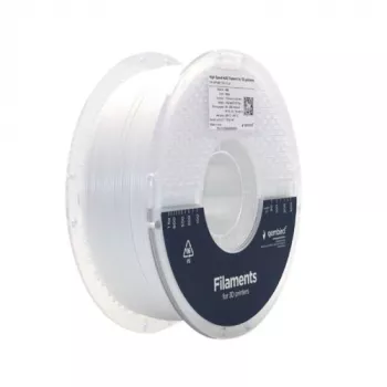 Filament GEMBIRD ABS 1,75 mm 1 kg — biela, kompatibilná s každou značkou