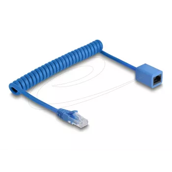 Sieťový kábel DeLOCK 90364 RJ-45 Cat6 0,75 m modrý