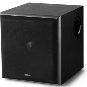 Aktívny subwoofer Edifier T5, stereo cinch vstup/výstup, čierny, 70 W (mierne poškodený obal)