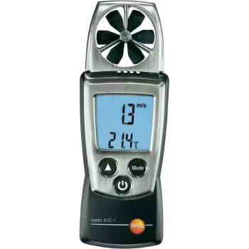 Merač prúdenia vzduchu testo 410-1 (0560 4101) — praktický lopatkový anemometer na meranie rýchlosti vzduchu a teploty