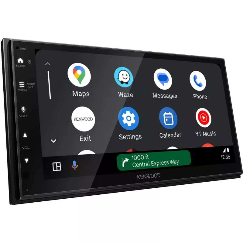 Kenwood Double-DIN moniceiver s Android Auto, Apple CarPlay, DAB+ tuner, konektor pre cúvaciu kameru