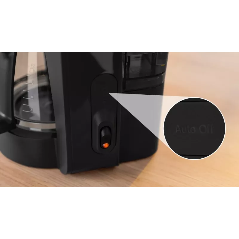 Filtrový kávovar Bosch TKA2M113, 1,25 l nádrž na vodu, 15 šálok, čierny