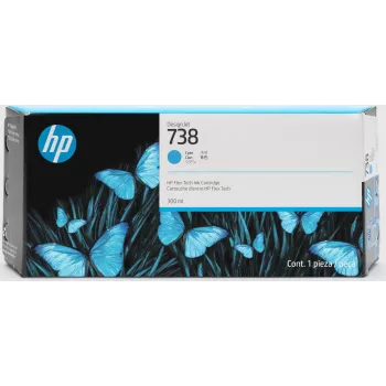 Atramentová kazeta HP 498N4A 738 čierna kompatibilná s tlačiarňami HP, čierny náhradný atrament