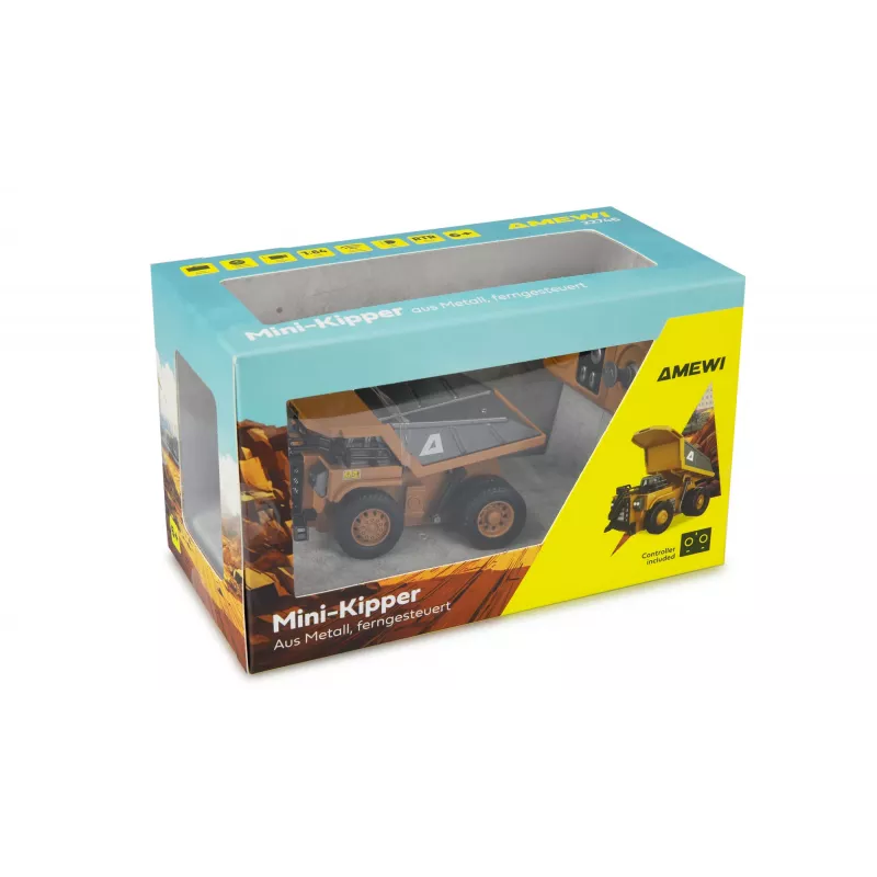 RC model auta Amewi 22746, mierka 1:64, elektromotor, LiPo 200 mAh, pre deti od 6 rokov