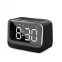 Digitálny budík Denver EC-53B čierny LCD Bluetooth batéria