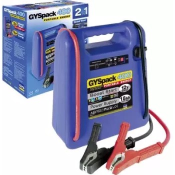 Štartovacie zariadenie GYS PACK 400 12V 480A — prenosné 12-V štartovacie zariadenie, 480 A špičkový prúd