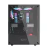 Počítačová skriňa Darkflash DK100 (čierna)