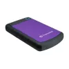 Transcend StoreJet 25H3P - pevný disk - 4TB - externý (prenosný) - 2.5 (6,4 cm) - USB3.0 - 256-bit-AES - fialový (TS4TSJ25H3P)