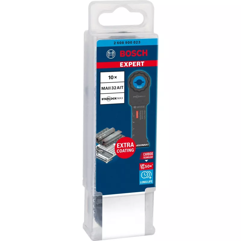 Bosch Expert MetalMax MAII 32 AIT ponorné pílové listy, 32 mm, 10 ks, 2608900023