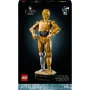 LEGO stavebná figúrka Star Wars C-3PO model 75398 — 1 138 dielov, 380 mm zberateľský kus na displej