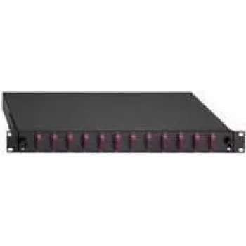 Optický patch panel Rutenbeck 2280300240 LC Duplex MM 24 portov 1U (48,3 cm)