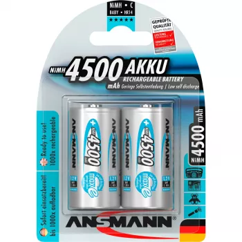 1x2 Ansmann maxe akumulátor NiMH Baby 4500 mAh German (5035352)