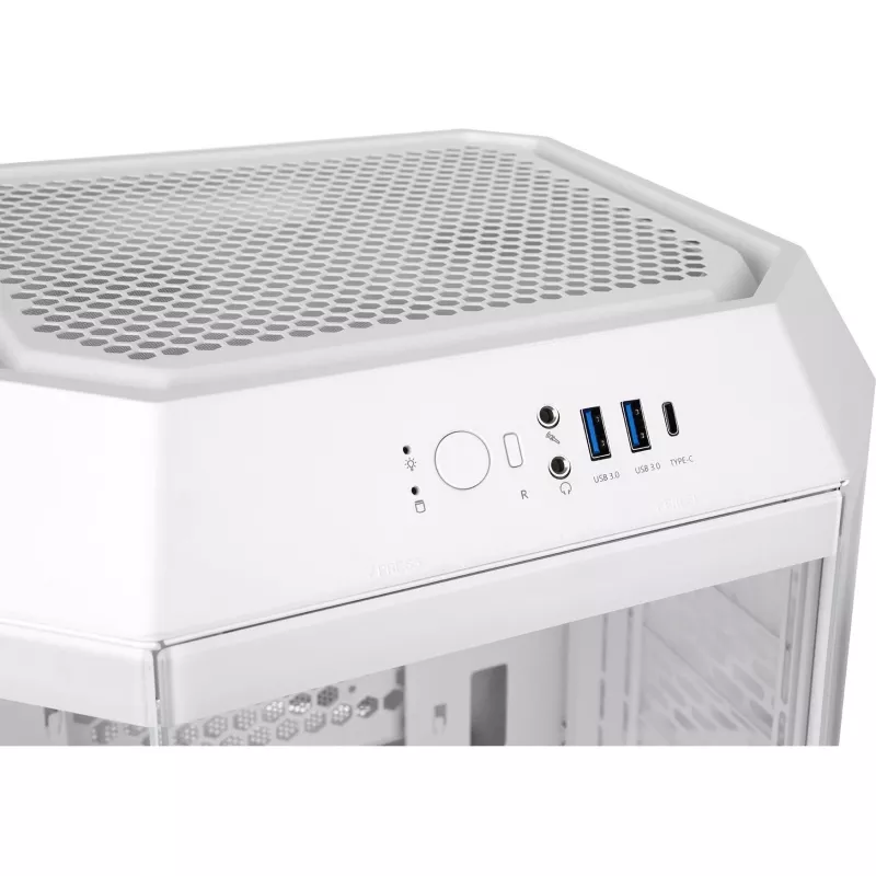 PC skriňa Thermaltake The Tower 250 Snow Mini Tower biela