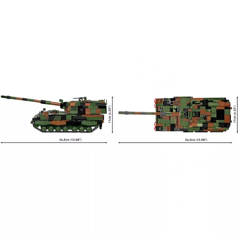 Stavebnica COBI Panzerhaubitze 2000 1006 dielov ozbrojené sily