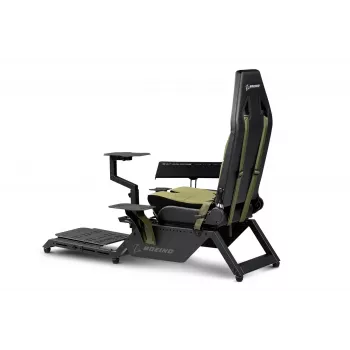 Sedadlo kokpitu Next Level Racing Flight Simulator Boeing Military 396055 — špeciálne sedadlo pre letecký simulátor, kompatibilné s riadiacimi pákami a pedálmi
